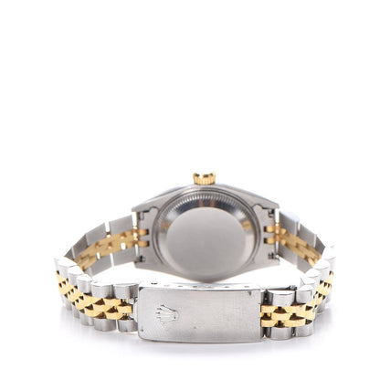 Rolex Stainless Steel 18K Yellow Gold 26mm Oyster Perpetual Datejust Watch Champagne 69173 4 of 12