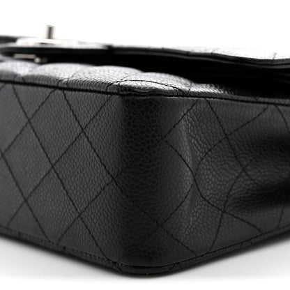 Chanel Caviar Quilted Medium Double Flap Black 10 of 11