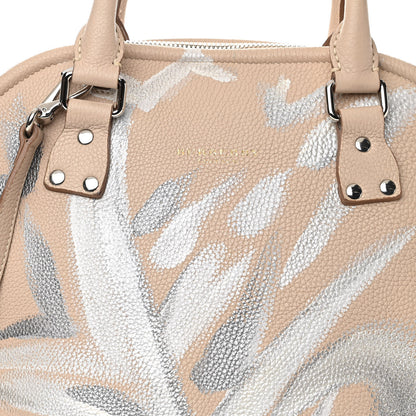 Burberry Prorsum Grainy Calfskin Hand Painted Bloomsbury Beige 19 of 19