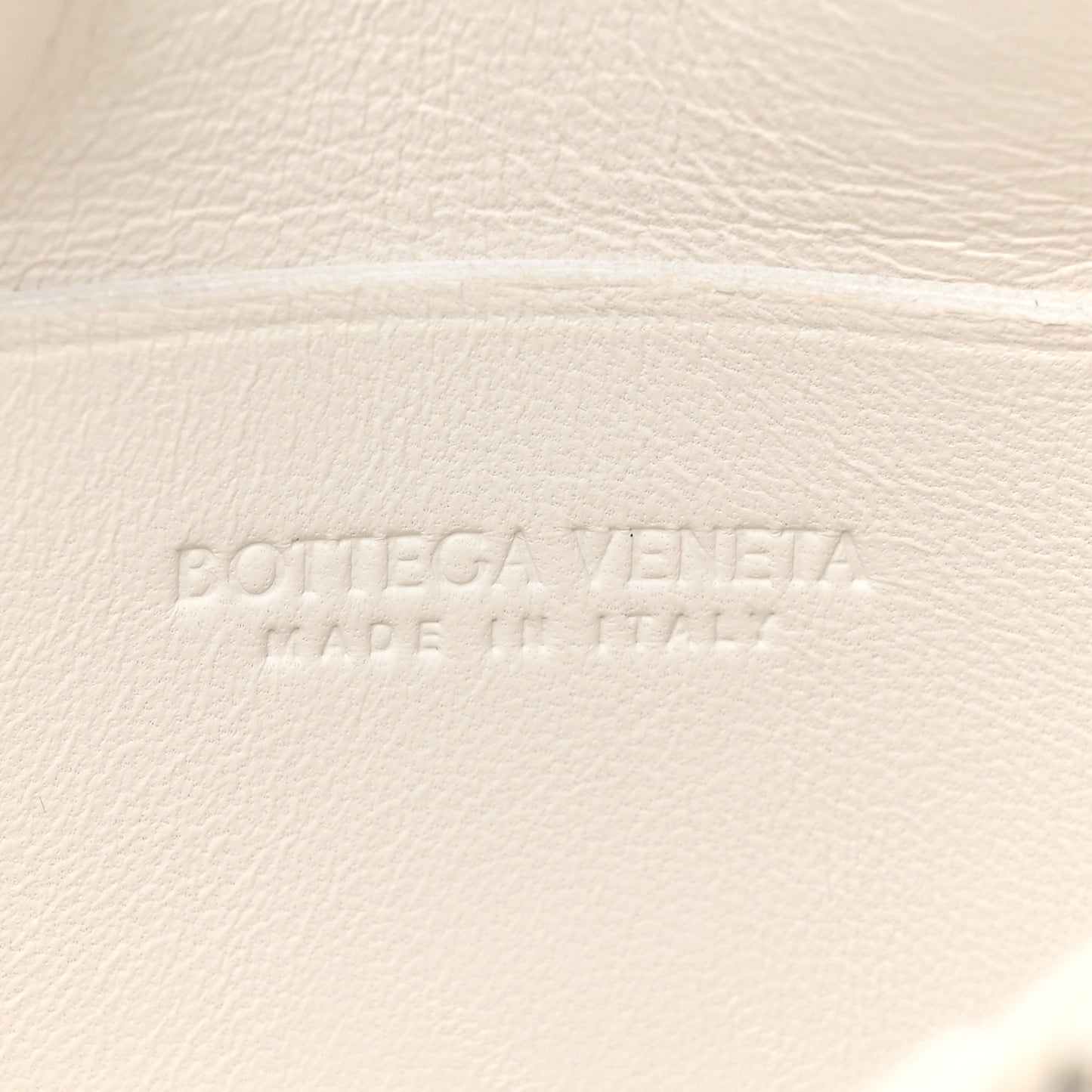 Lambskin Maxi Intrecciato Extra Mini Cassette Crossbody Bag White