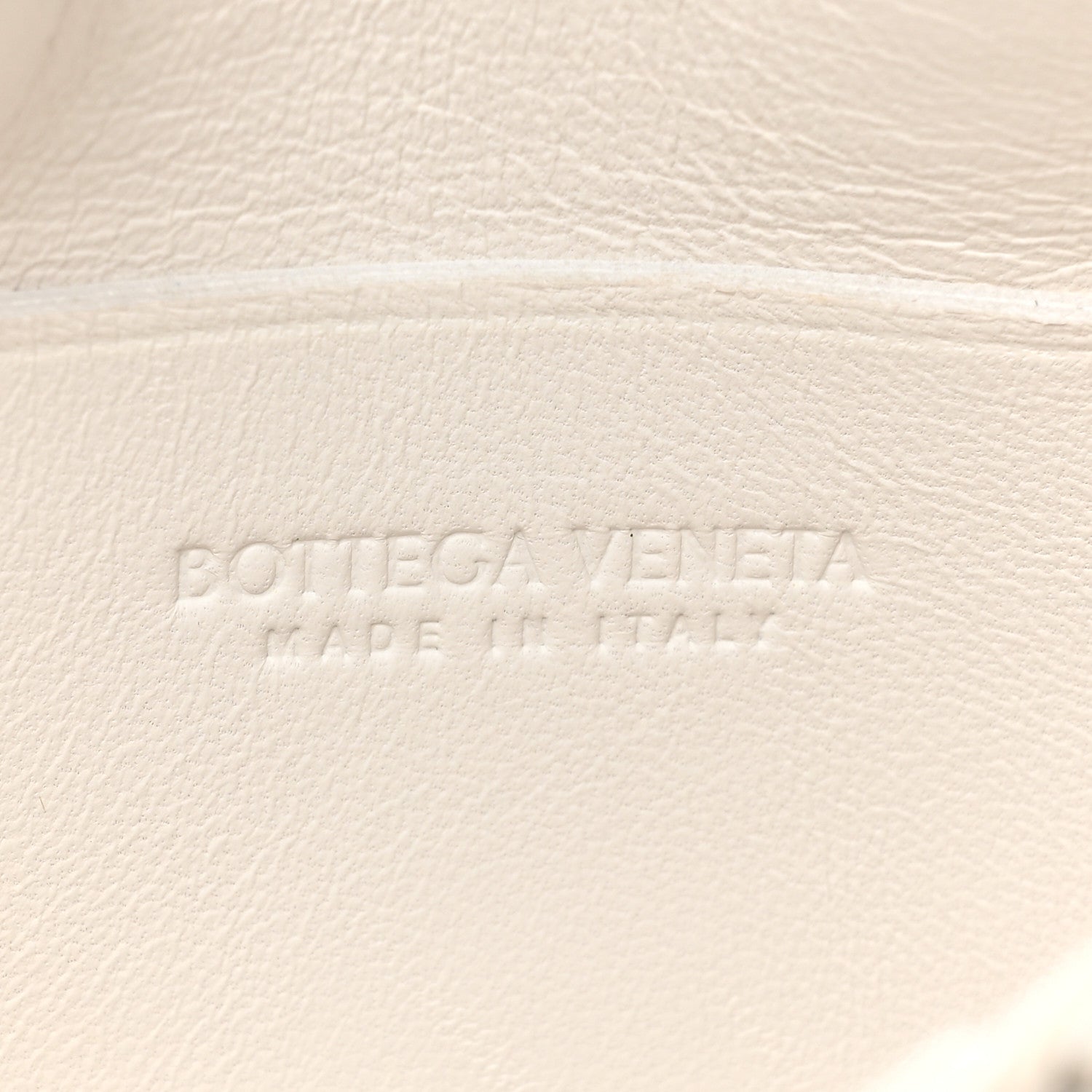 Bottega Veneta Lambskin Maxi Intrecciato Extra Mini Cassette Crossbody Bag White 6 of 9