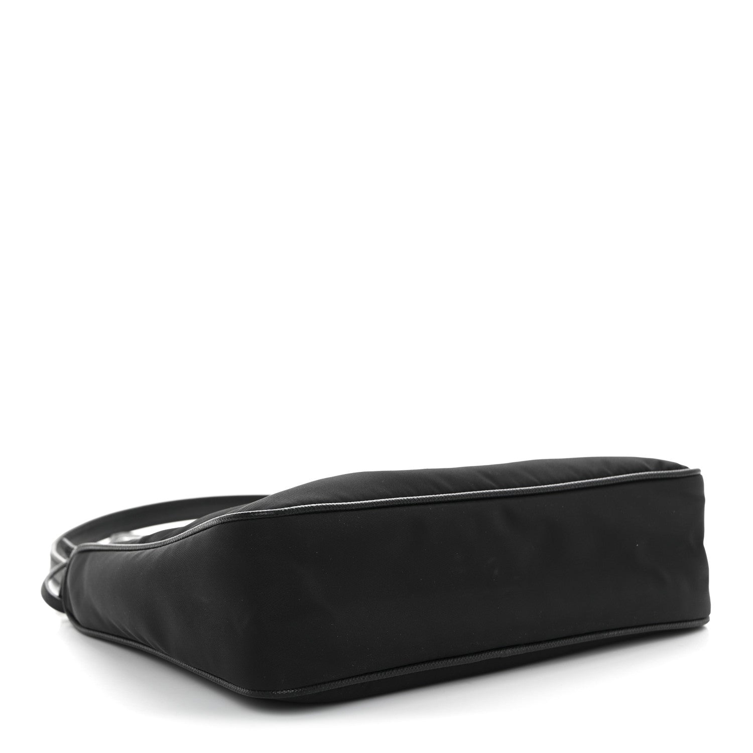 Prada Tessuto Nylon Saffiano Mini Re-Edition 2005 Bag Black