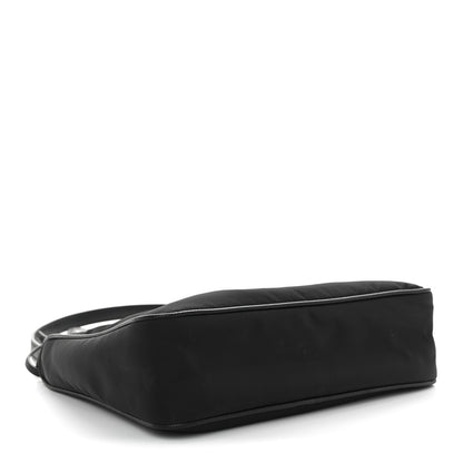 Prada Tessuto Nylon Saffiano Mini Re-Edition 2005 Bag Black 4 of 11