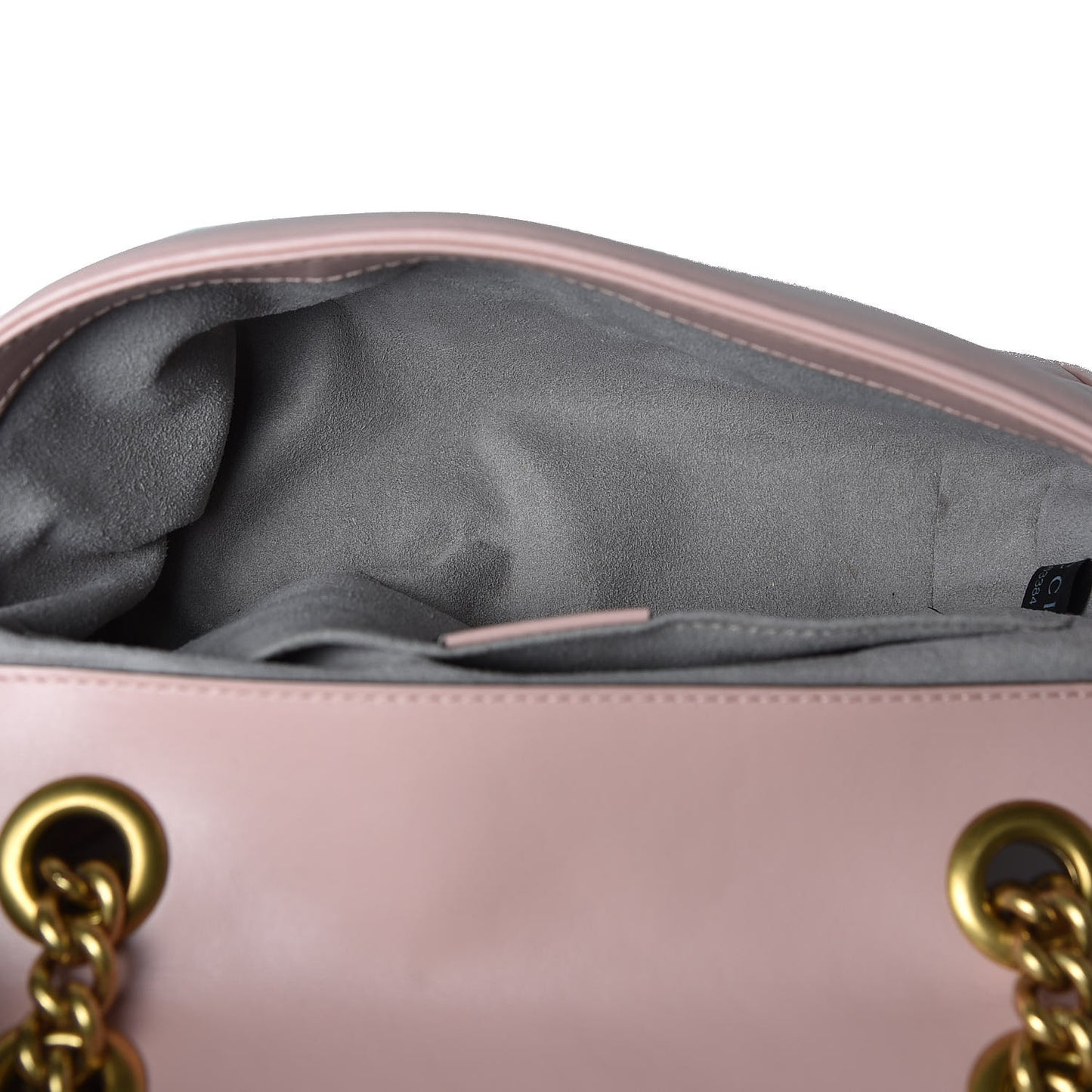 Calfskin Matelasse Mini GG Marmont Shoulder Bag Perfect Pink
