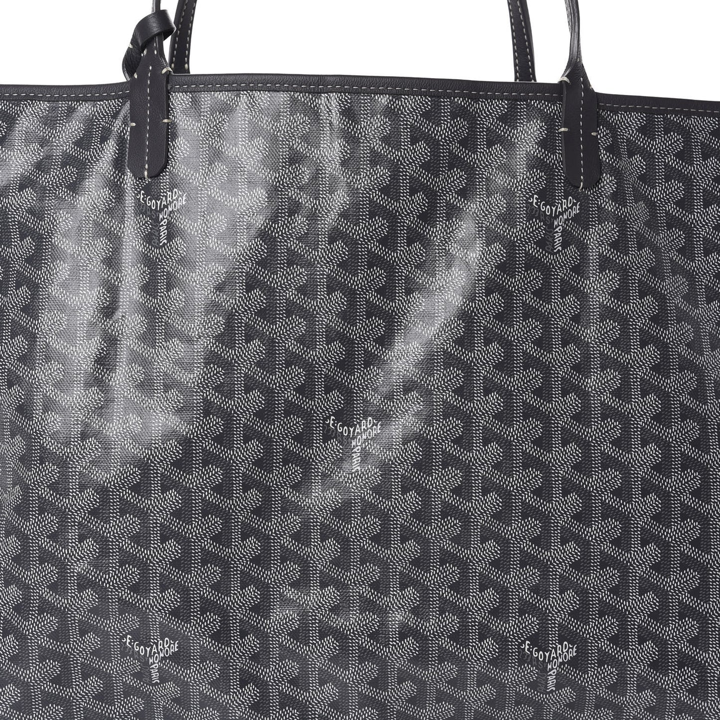 Goyardine Reversible Anjou GM Grey