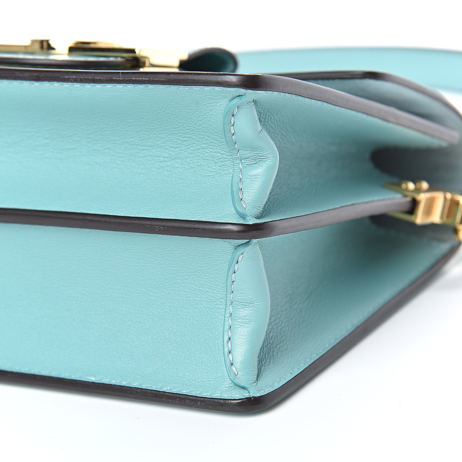 Louis Vuitton Smooth Calfskin Dauphine Mini Blue 10 of 11