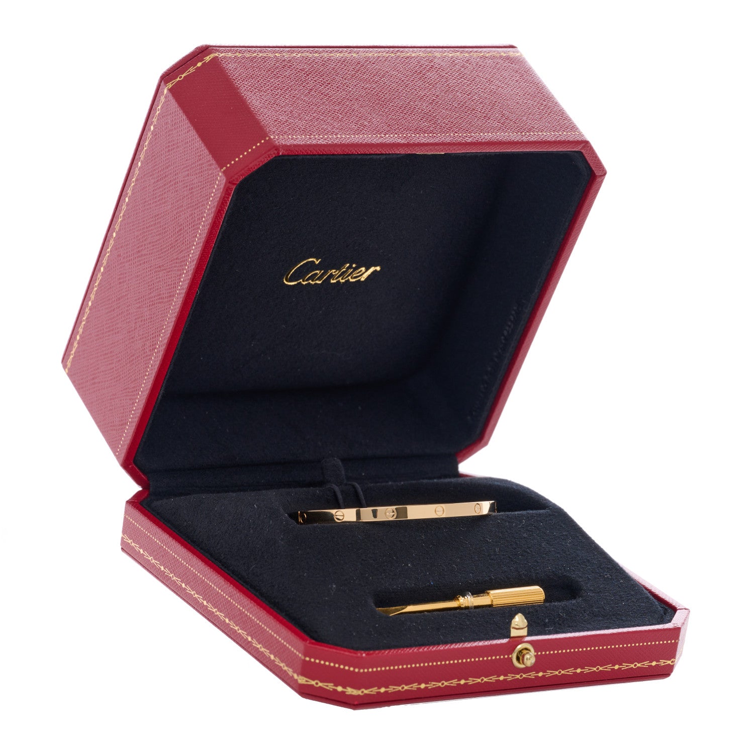Cartier 18K Yellow Gold Small LOVE Bracelet 16 5 of 5