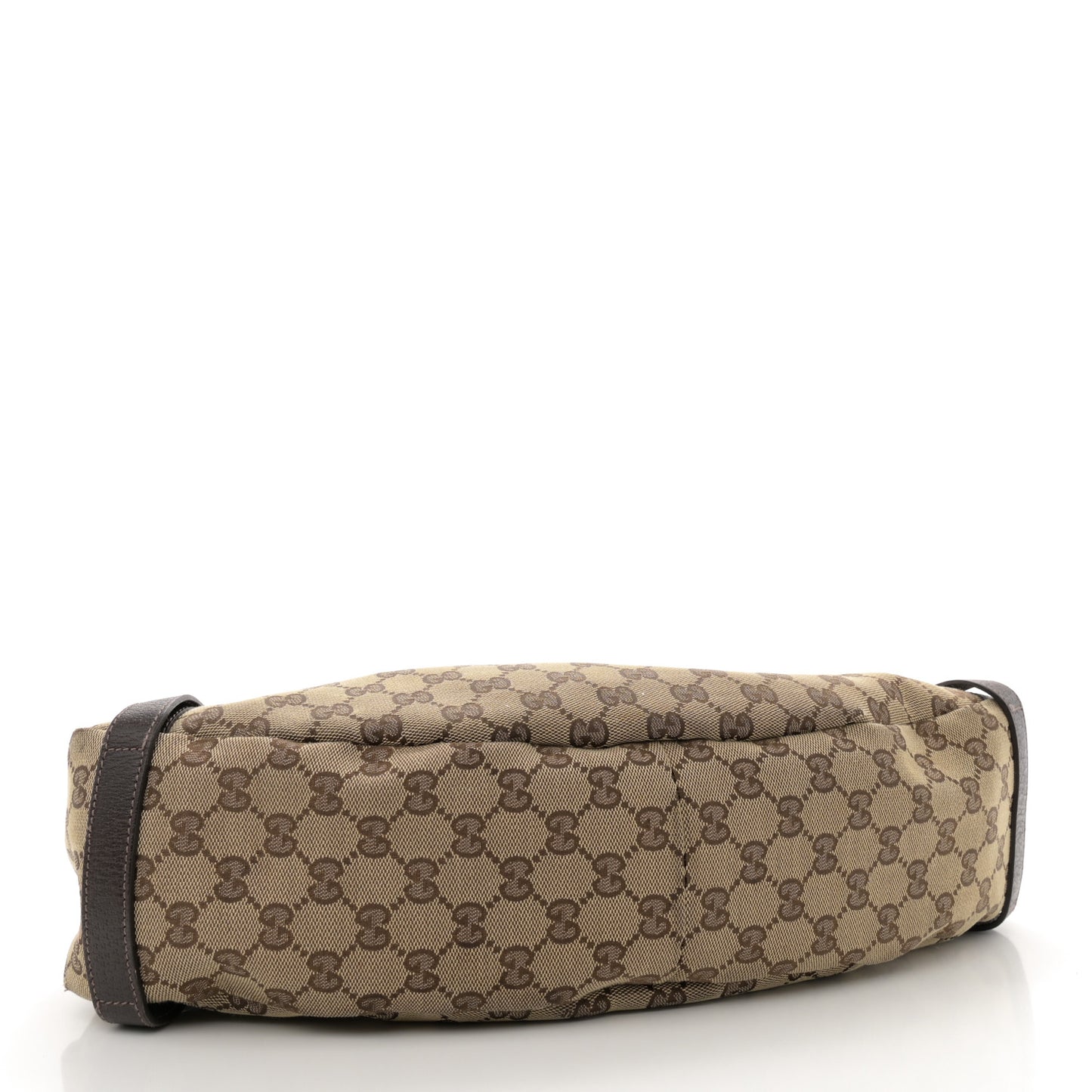 Monogram Medium Abbey Shoulder Bag Dark Brown