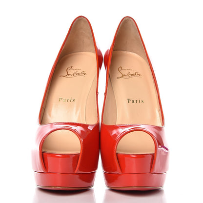 Christian Louboutin Patent Palais Royal 140 Pumps 38 Corazon 2 of 10