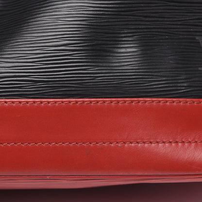 Louis Vuitton Epi Bi-Color Noe Castillan Red Black 15 of 15