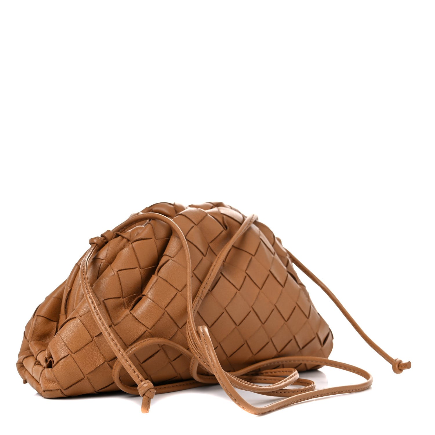 Bottega Veneta Nappa Intrecciato The Mini Pouch Carmel 4 of 11