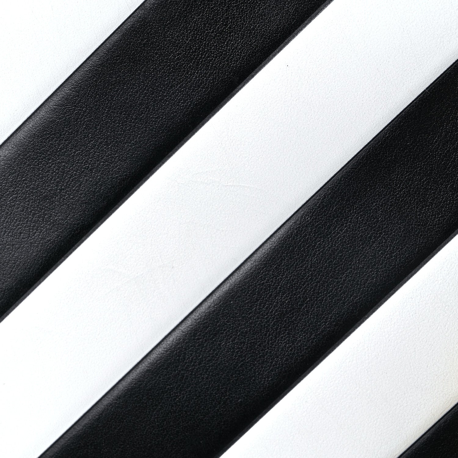 Off-White Saffiano Striped Diag Box Bag Black White 15 of 16