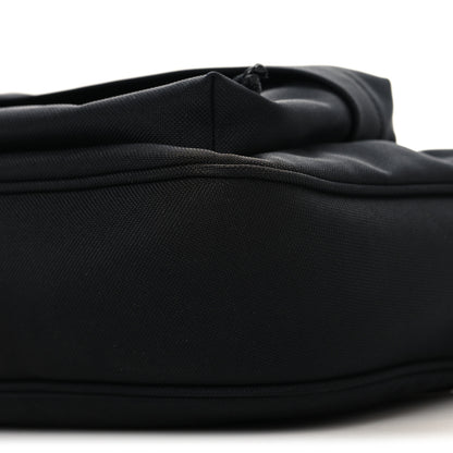 Balenciaga Recycled Sport Nylon Chain Logo Medium Raver Bag Black 10 of 10