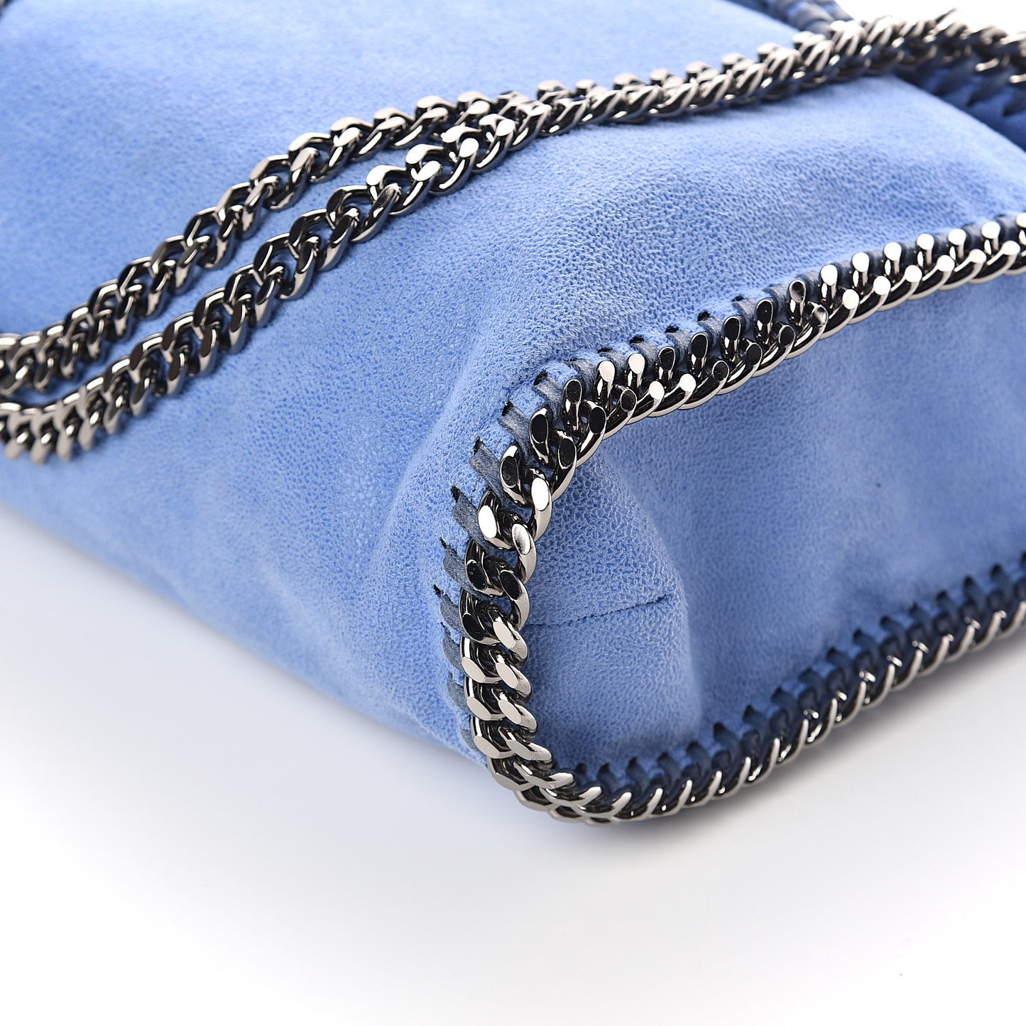 Shaggy Deer Falabella Small Tote Blue