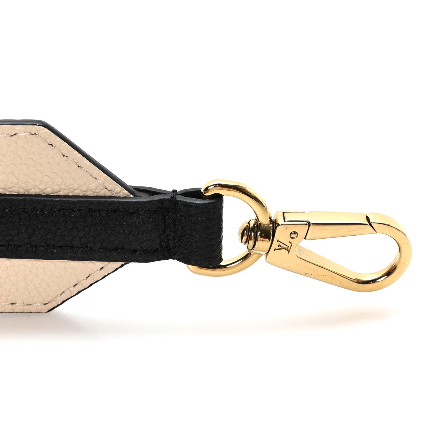 Empreinte Monogram Bandouliere Shoulder Strap Black Beige