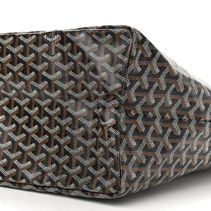 Goyard Goyardine Saint Louis GM Black Gold 10 of 10