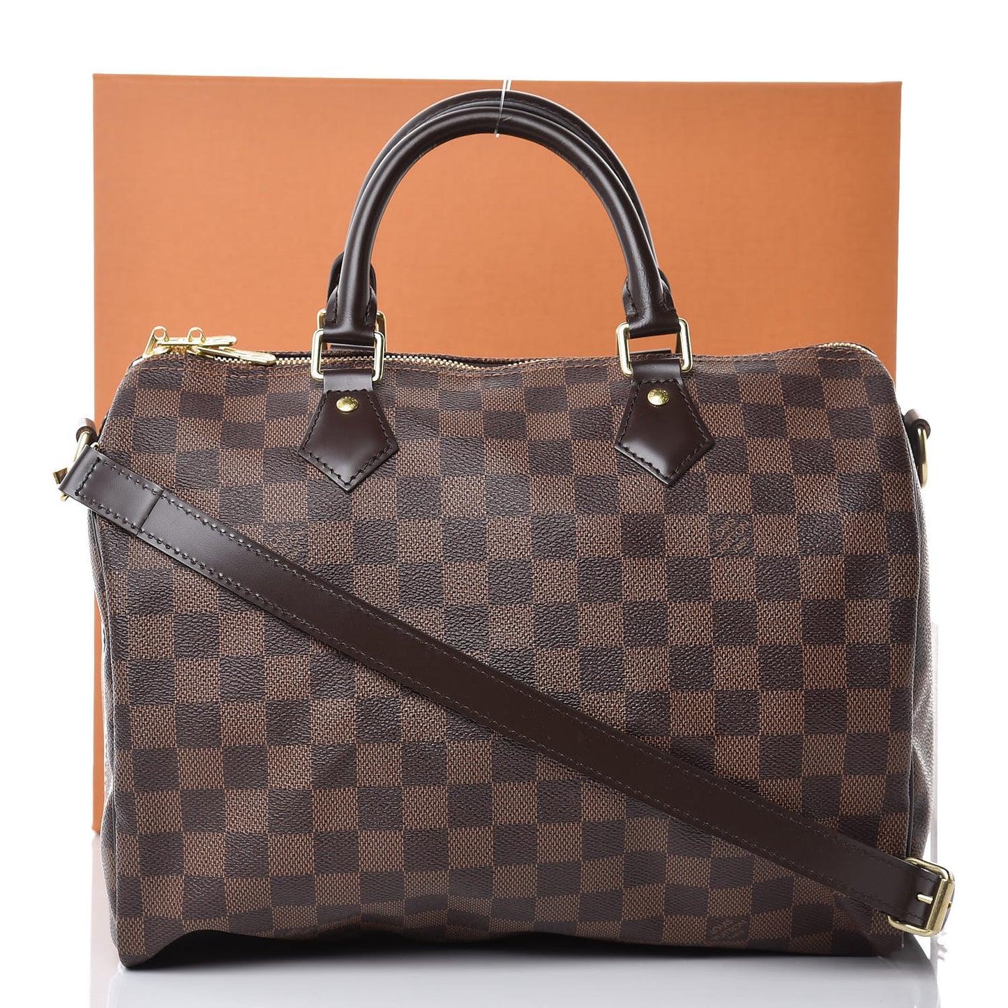 Damier Ebene Speedy Bandouliere 30