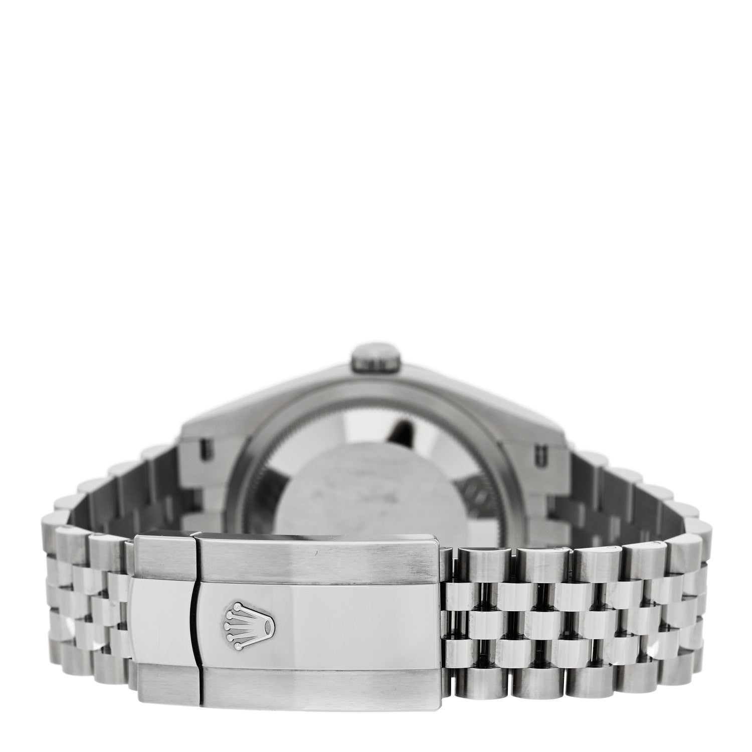 Rolex Stainless Steel 18K White Gold 36mm Oyster Perpetual Wimbledon Datejust Watch Slate 126234 3 of 5