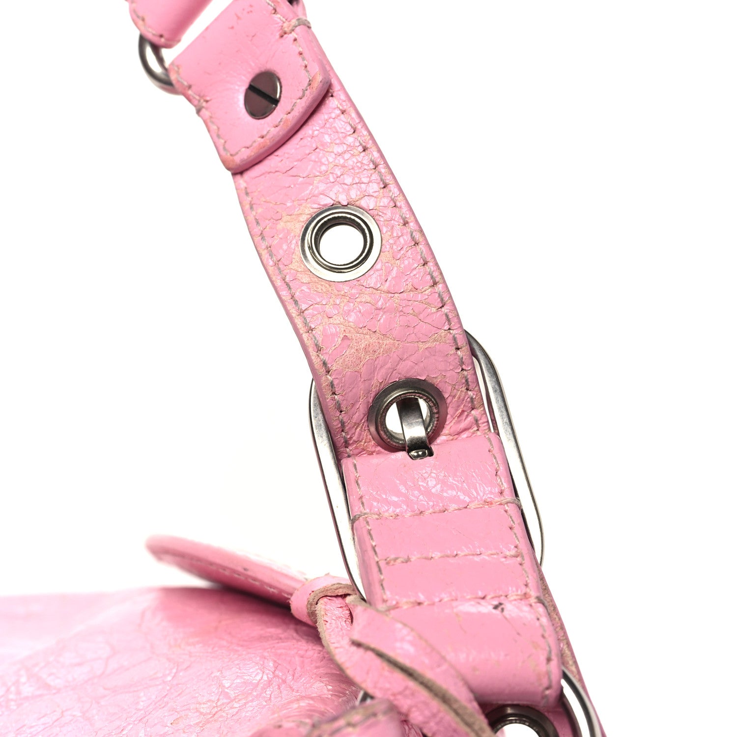 Balenciaga Agneau Arena Le Cagole Shoulder Bag XS Candy Pink 13 of 18