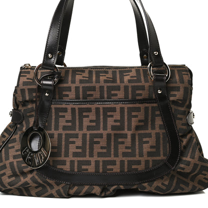 Fendi Zucca Medium Chef Shopper Tote Tobacco 10 of 22