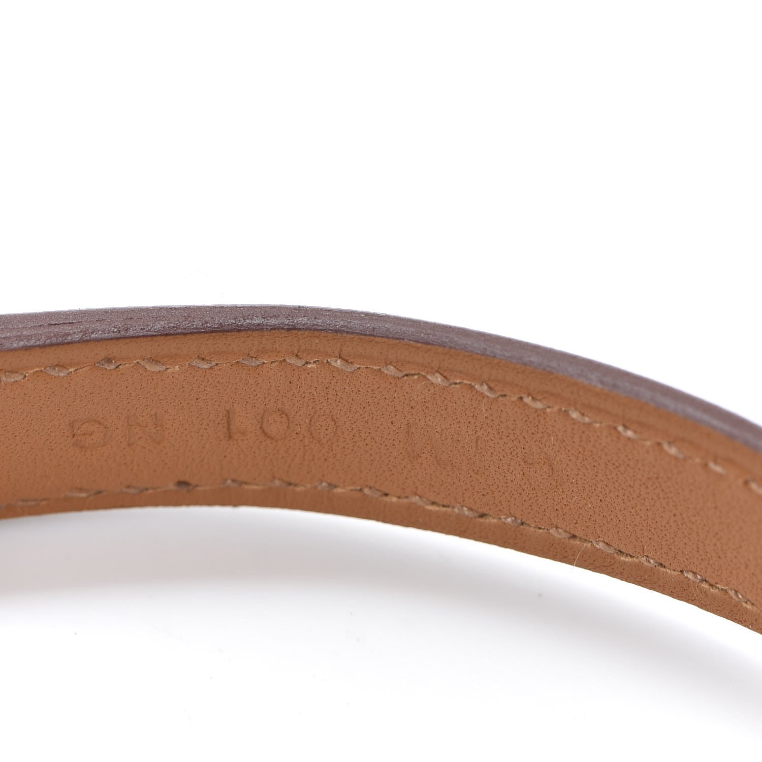 Hermes Barenia Rivale Double Tour Bracelet T2 Fauve 4 of 6