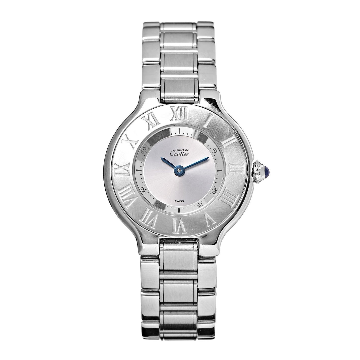 Stainless Steel 28mm Must De 21 Quartz Watch