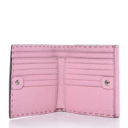 Fendi Cuoio Romano Selleria Peekaboo Compact Wallet Acquerello 5 of 8