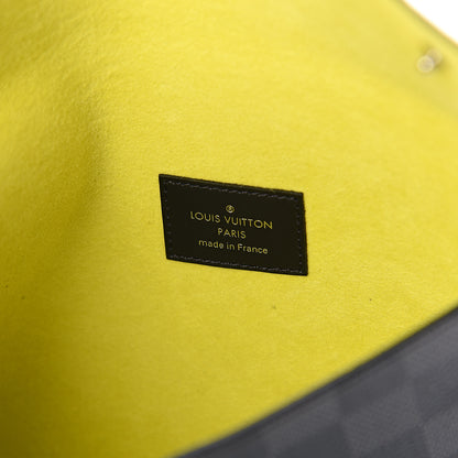 Louis Vuitton Damier Graphite Alpha Triple Pochette 7 of 9