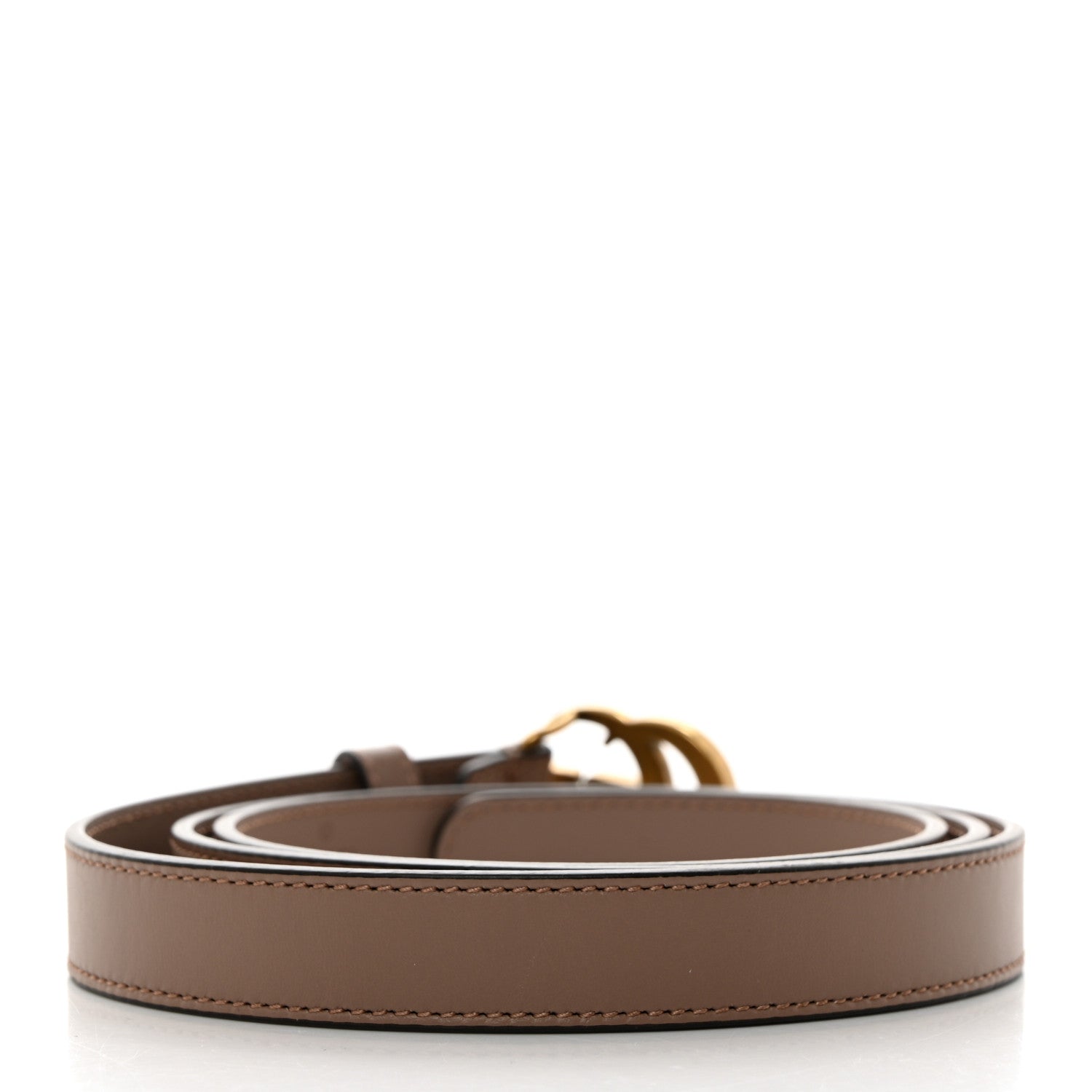 Gucci Calfskin Double G 20mm Belt 100 40 Porcelain Rose 2 of 5