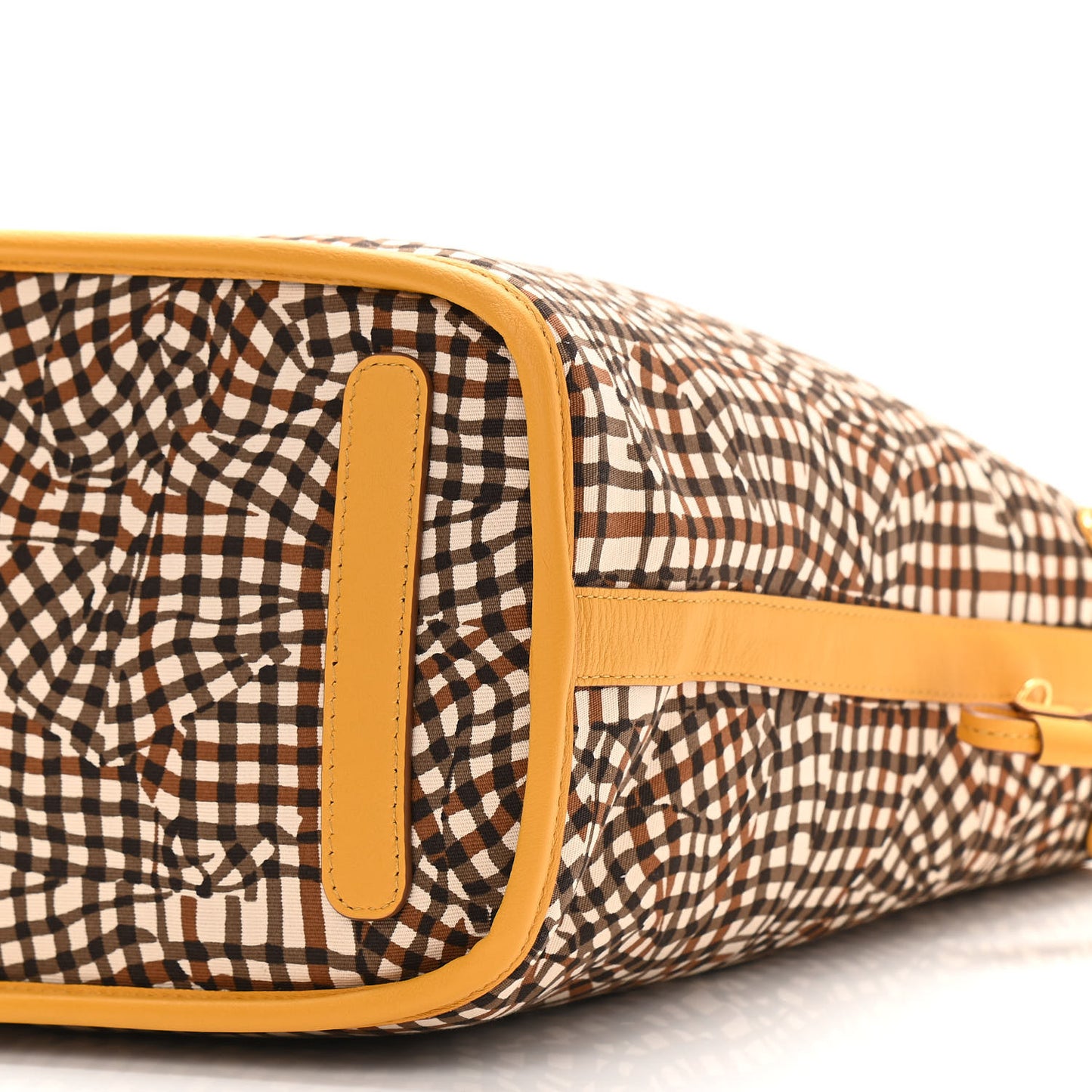 Visetos Medium Liz Reversible Shopper Tote Cognac Yellow