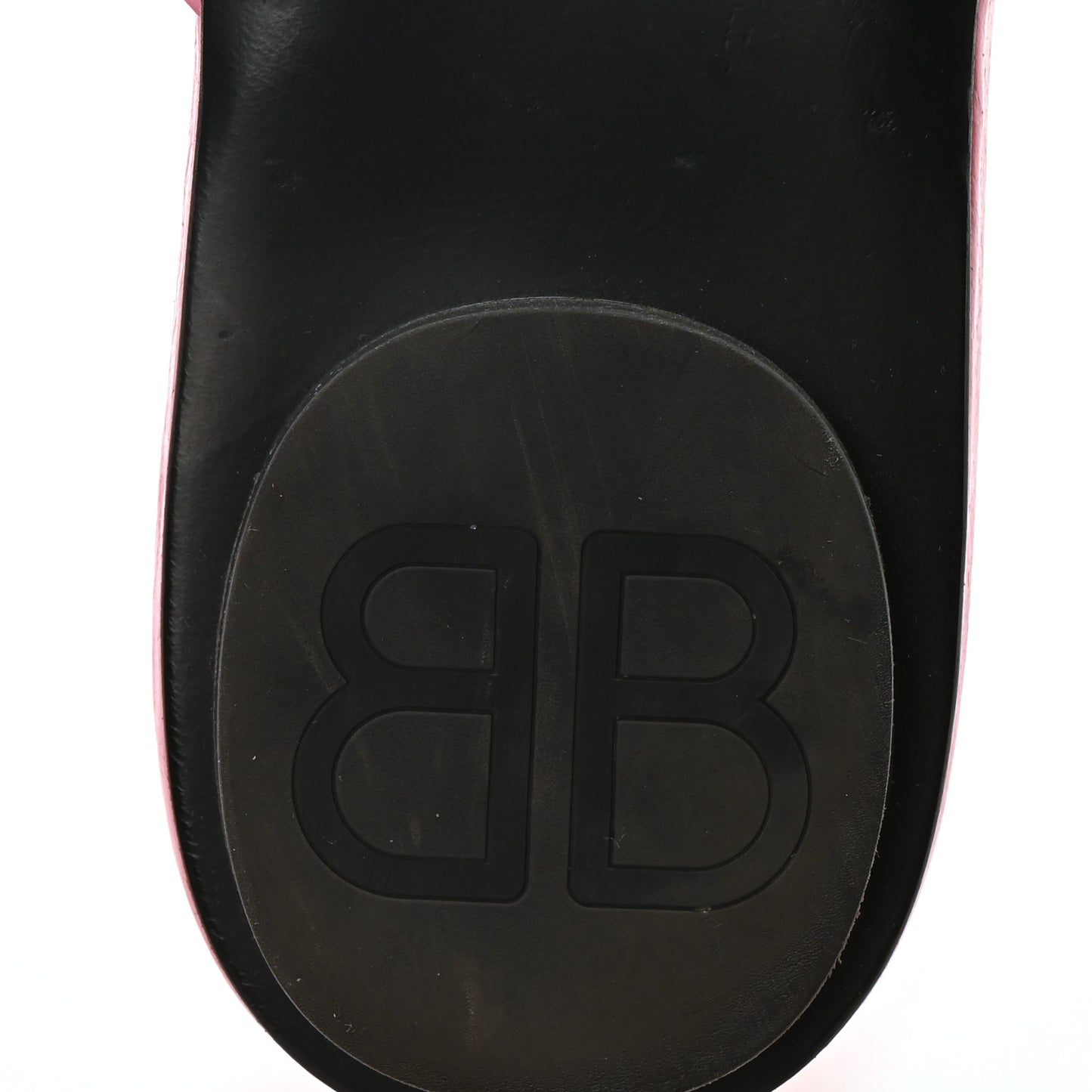 Agneau Arena Cagole Flat Slide Sandals 36 Sweet Pink