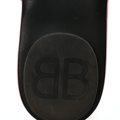 Balenciaga Agneau Arena Cagole Flat Slide Sandals 36 Sweet Pink 7 of 10