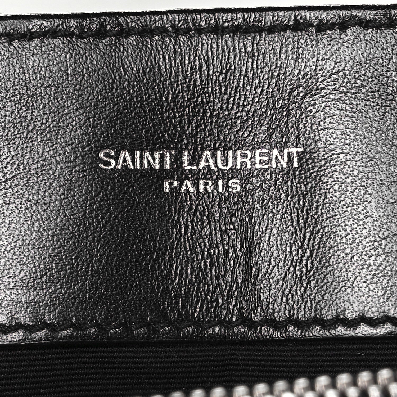 Saint Laurent Calfskin Y Quilted Monogram Medium Loulou Chain Satchel Black 5 of 10