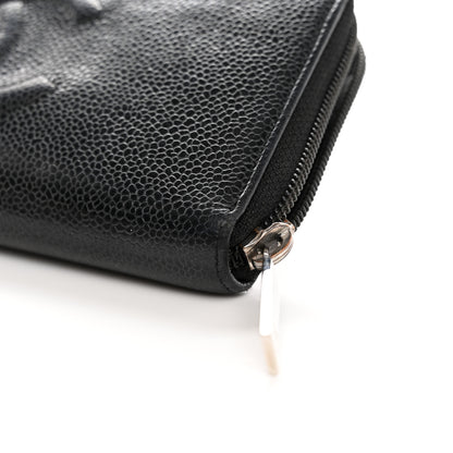 Chanel Caviar Large Timeless CC Zip Around Wallet Black 21 of 24