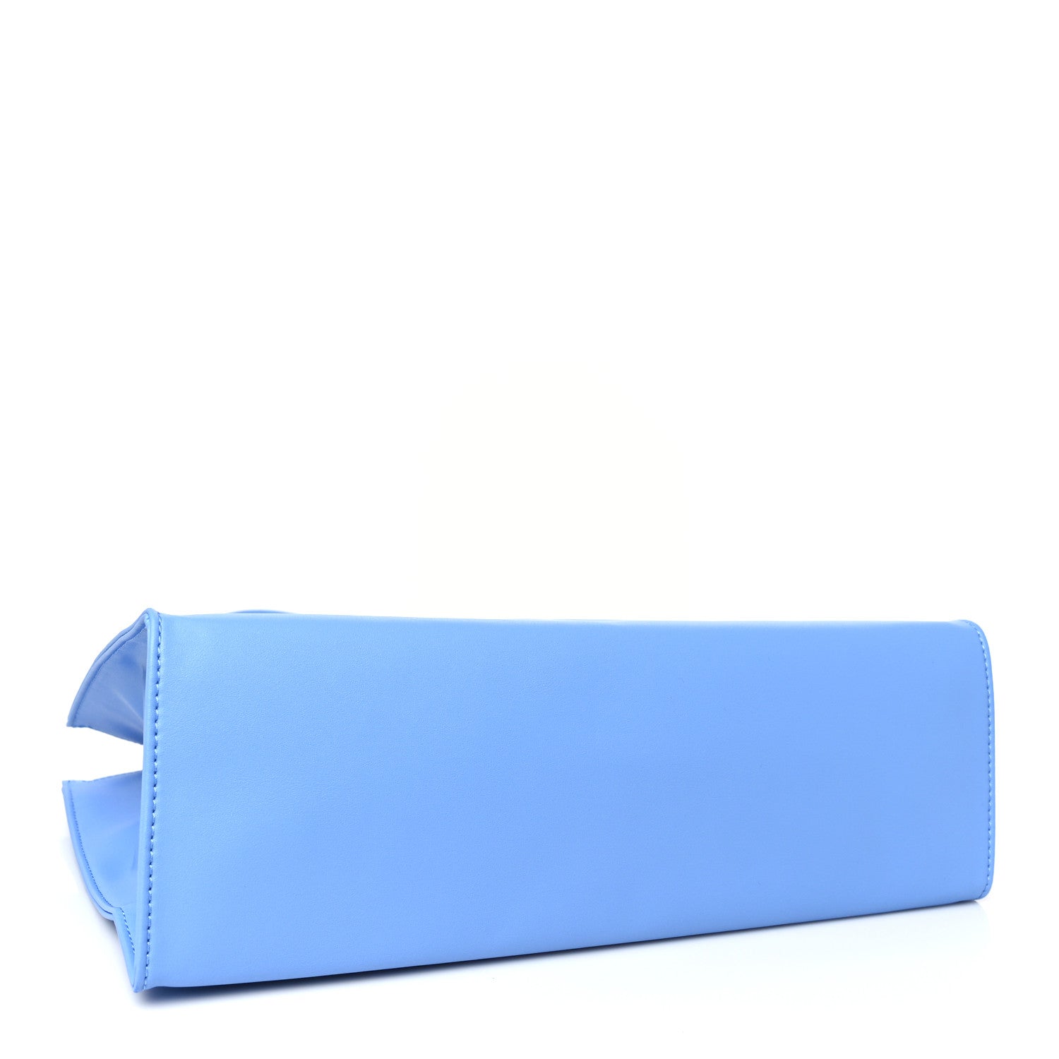 Telfar Vegan Leather Medium Shopping Bag Cerulean 4 of 9
