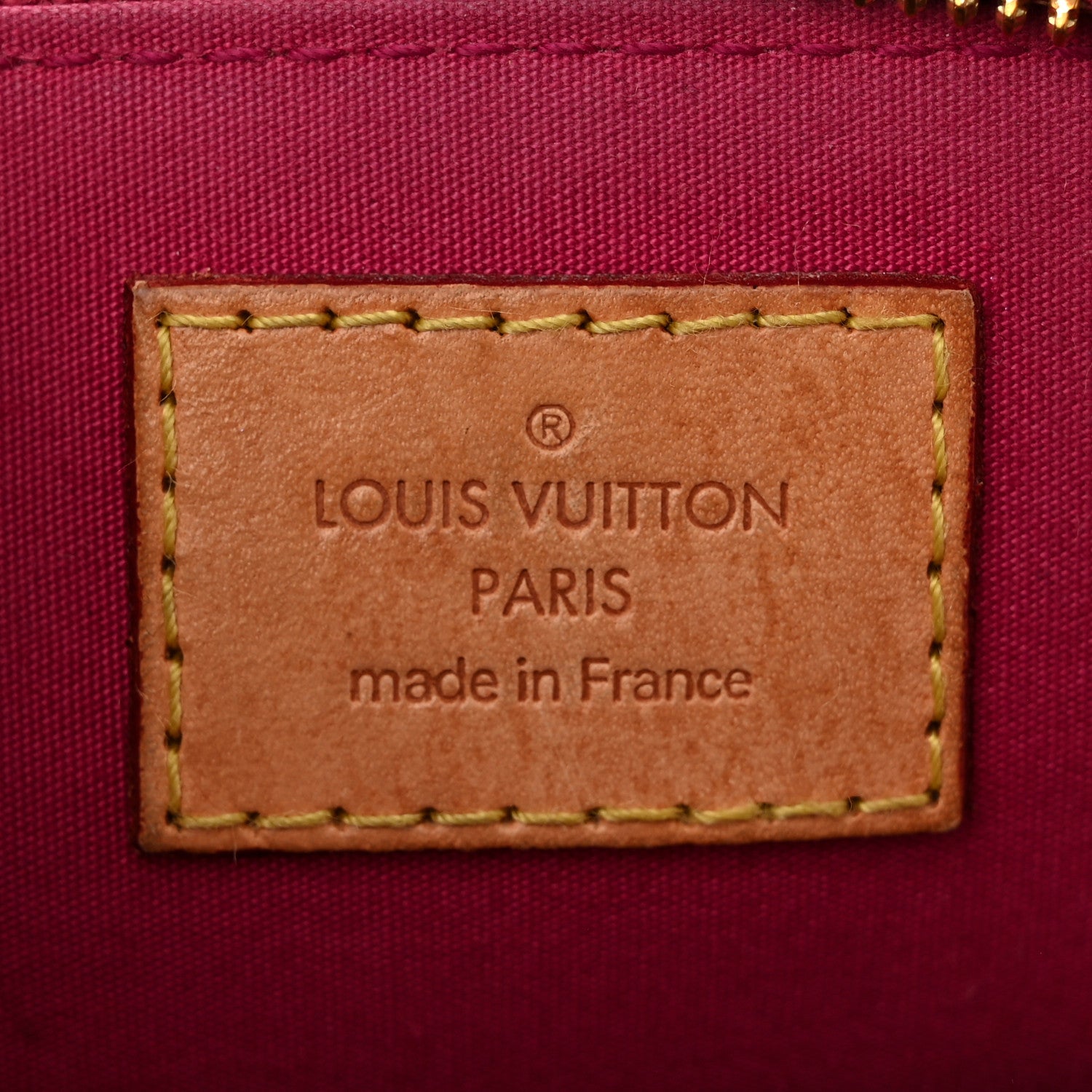 Louis Vuitton Vernis Alma BB Rose Indien 6 of 13