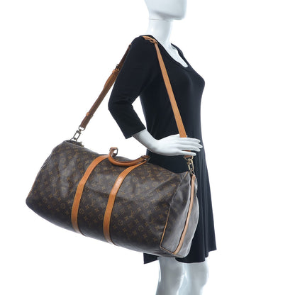 Louis Vuitton Monogram Keepall Bandouliere 55 2 of 12