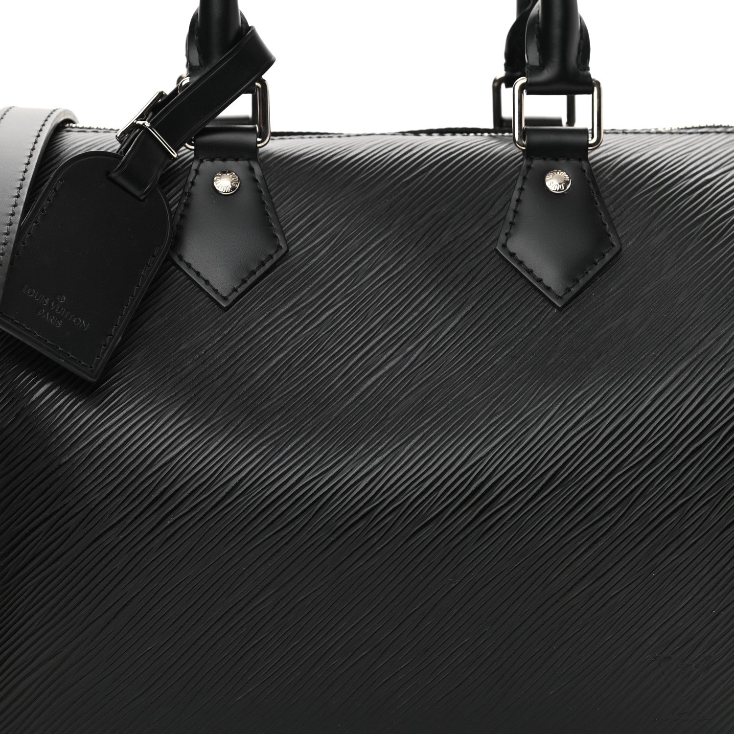 Louis Vuitton Epi Speedy Bandouliere 25 Black 7 of 9