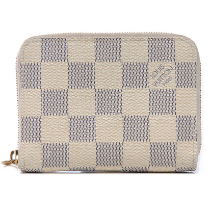 Louis Vuitton Damier Azur Zippy Coin Purse 1 of 8