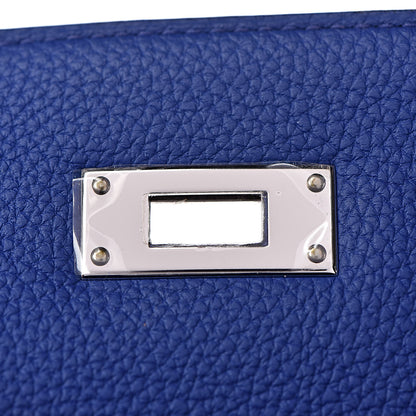 Hermes Togo Kelly Retourne 35 Bleu Electrique 20 of 42