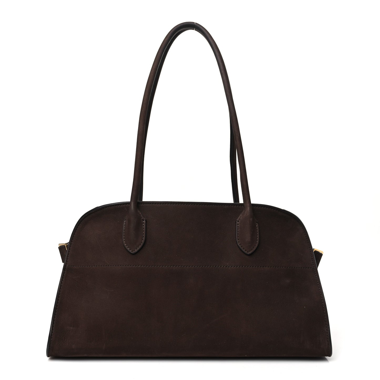 Nubuck Margaux Shoulder 12 Dark Mocha