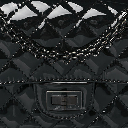 Chanel Patent Calfskin Quilted 2.55 Reissue Mini Flap So Black 8 of 10