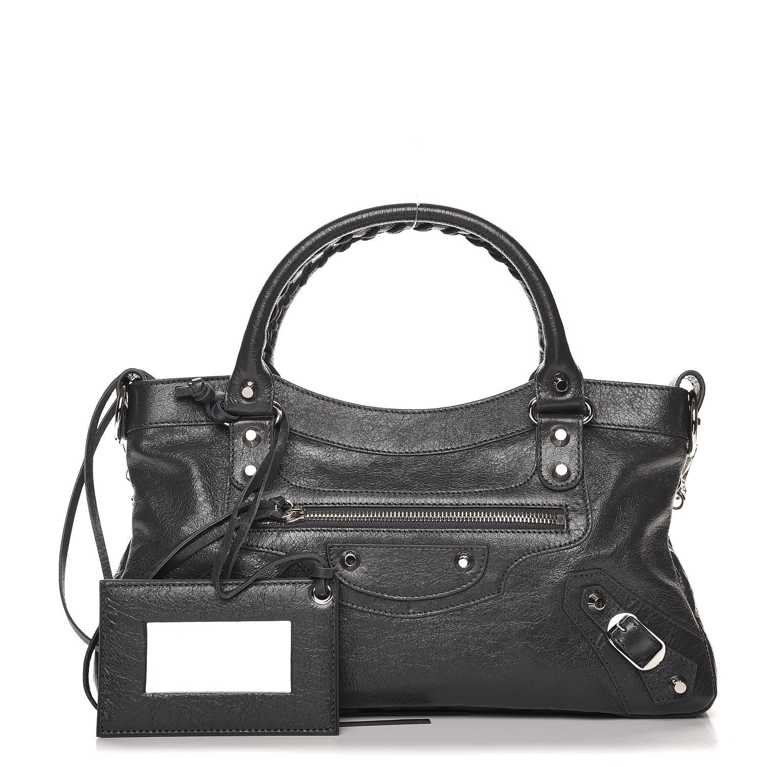 Balenciaga Agneau Classic Hardware First Gris Fossile 1 of 8