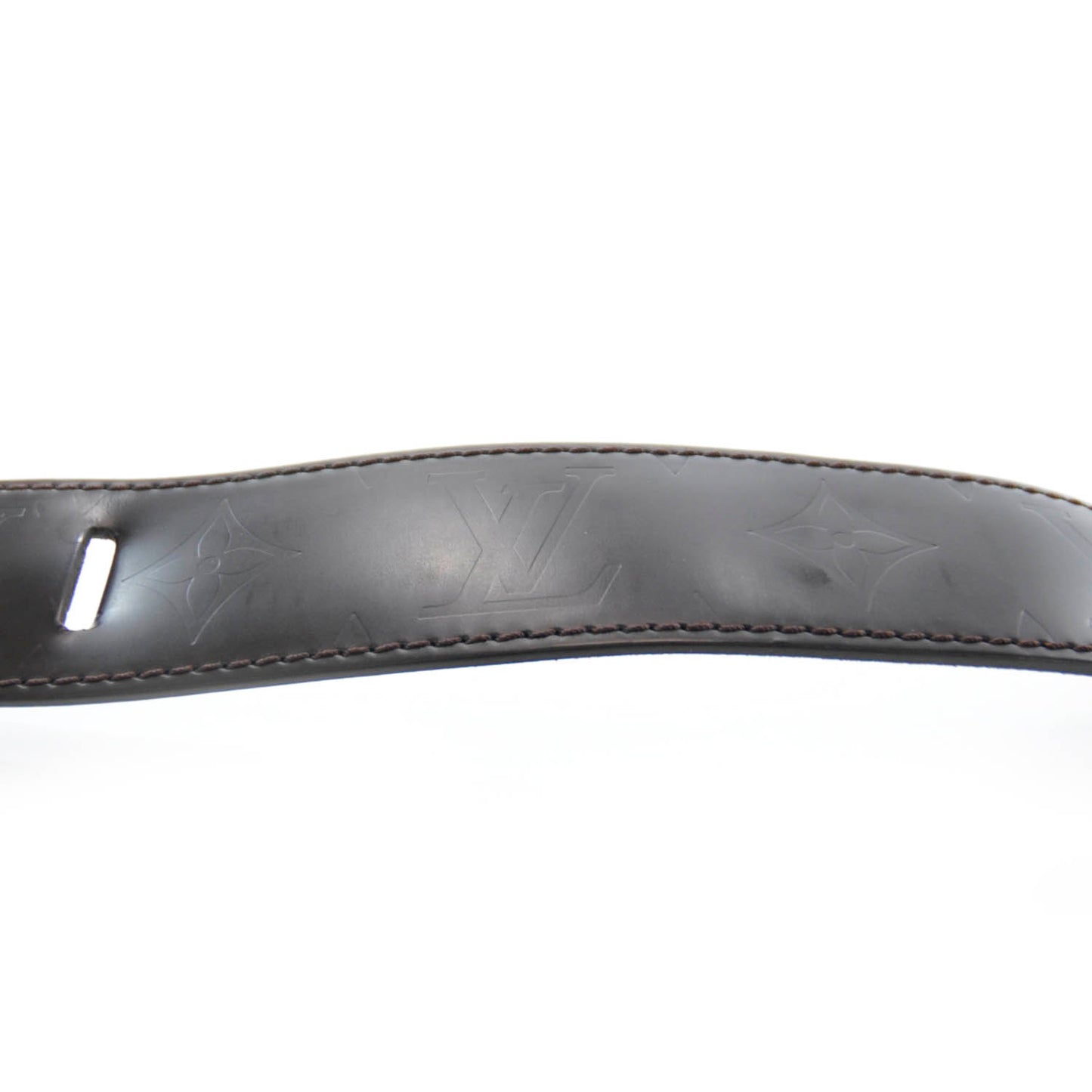 Glace Monogram Wrap Bracelet Cafe Brown