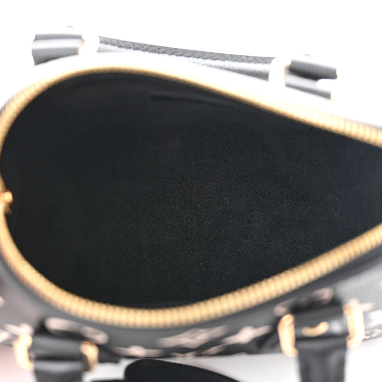 Louis Vuitton Empreinte Monogram Spring in the City Speedy Bandouliere 20 Black White Pink 5 of 9