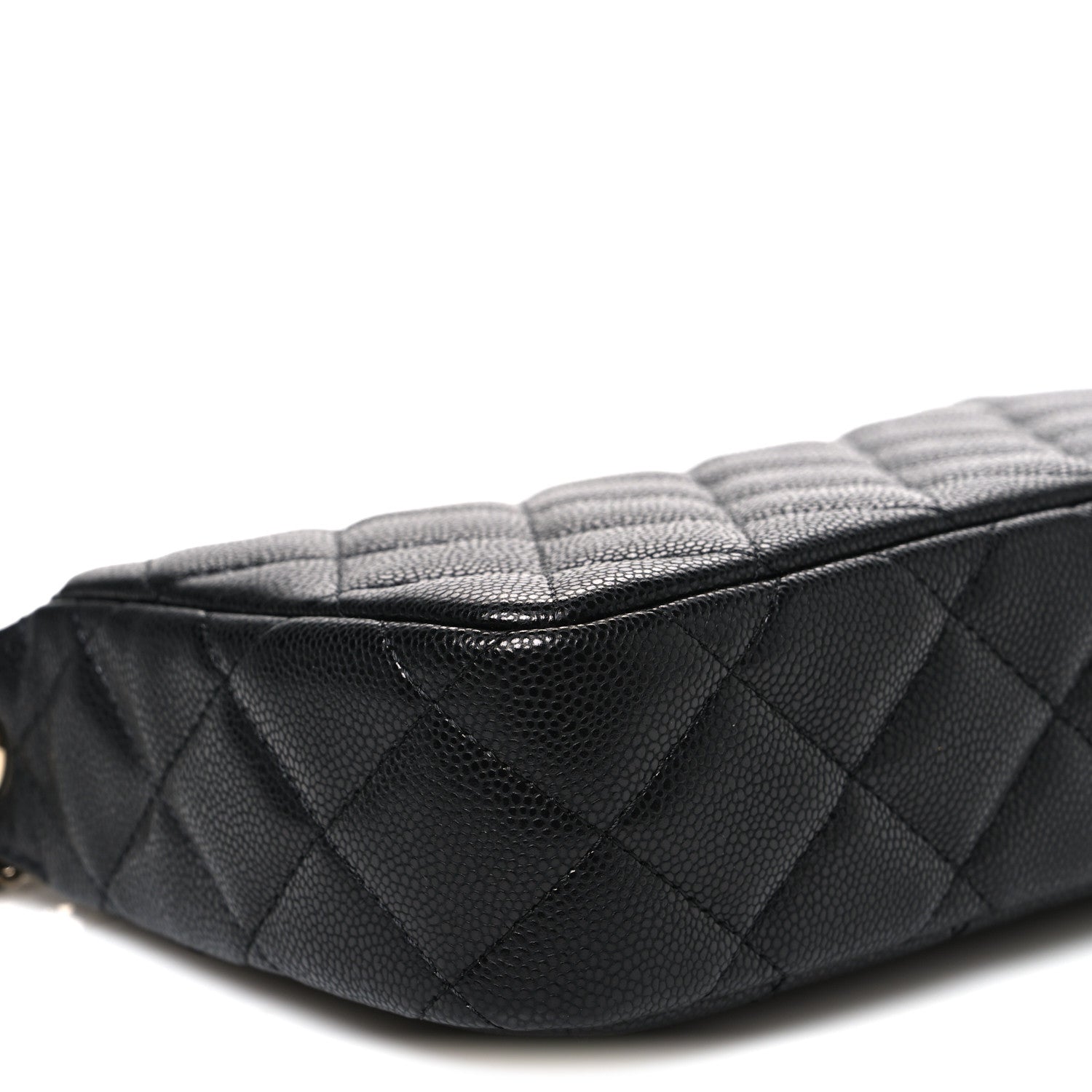 Chanel Caviar Quilted Purse With Chain Black 9 of 11