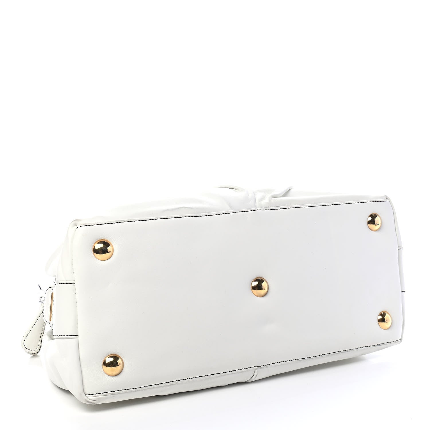 Valentino Garavani Lambskin Woven Couture Bag White 4 of 9