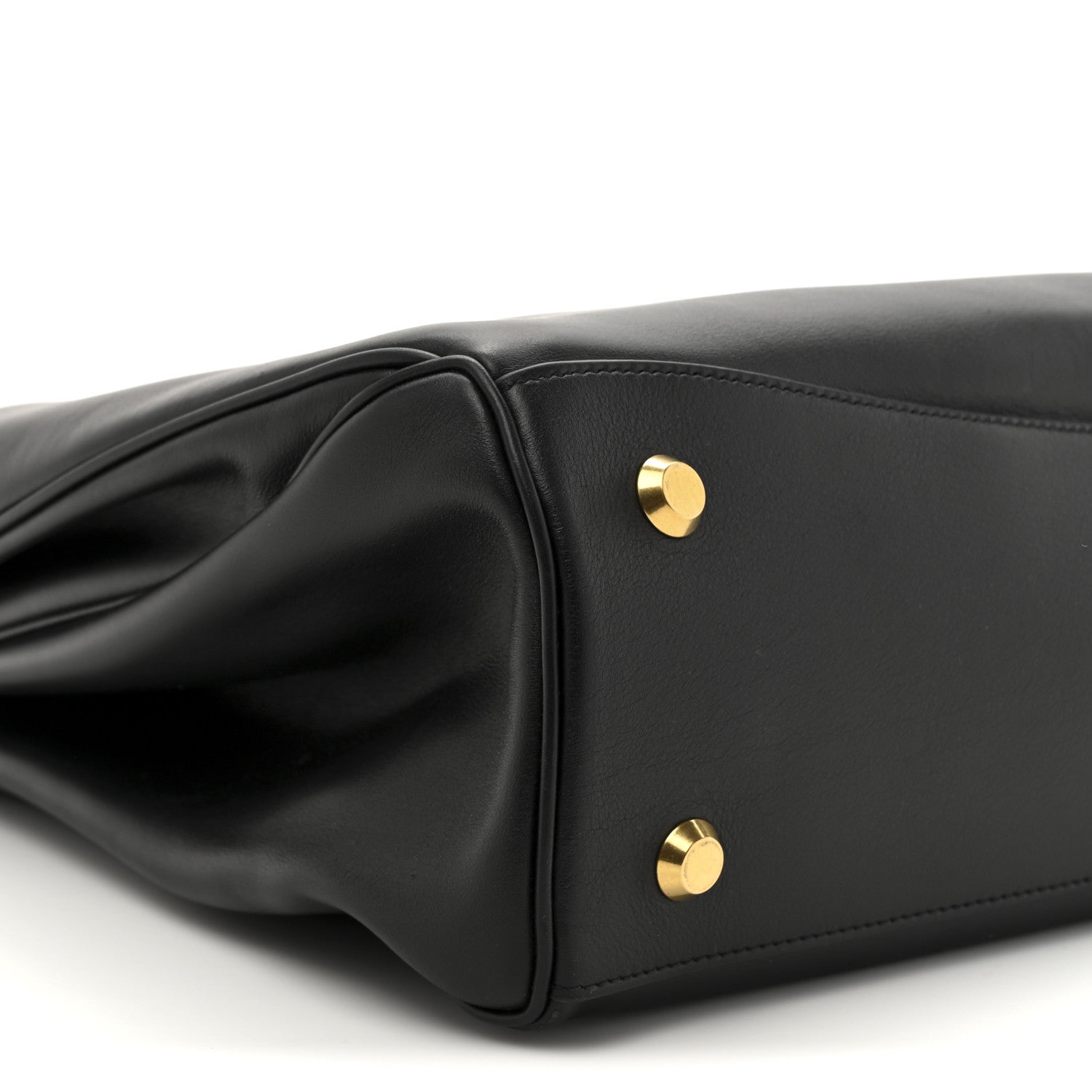 Balenciaga Smooth Calfskin Large Rodeo Top Handle Handbag Black 11 of 13