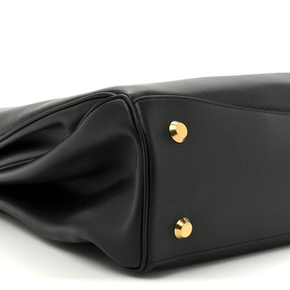Balenciaga Smooth Calfskin Large Rodeo Top Handle Handbag Black 11 of 13
