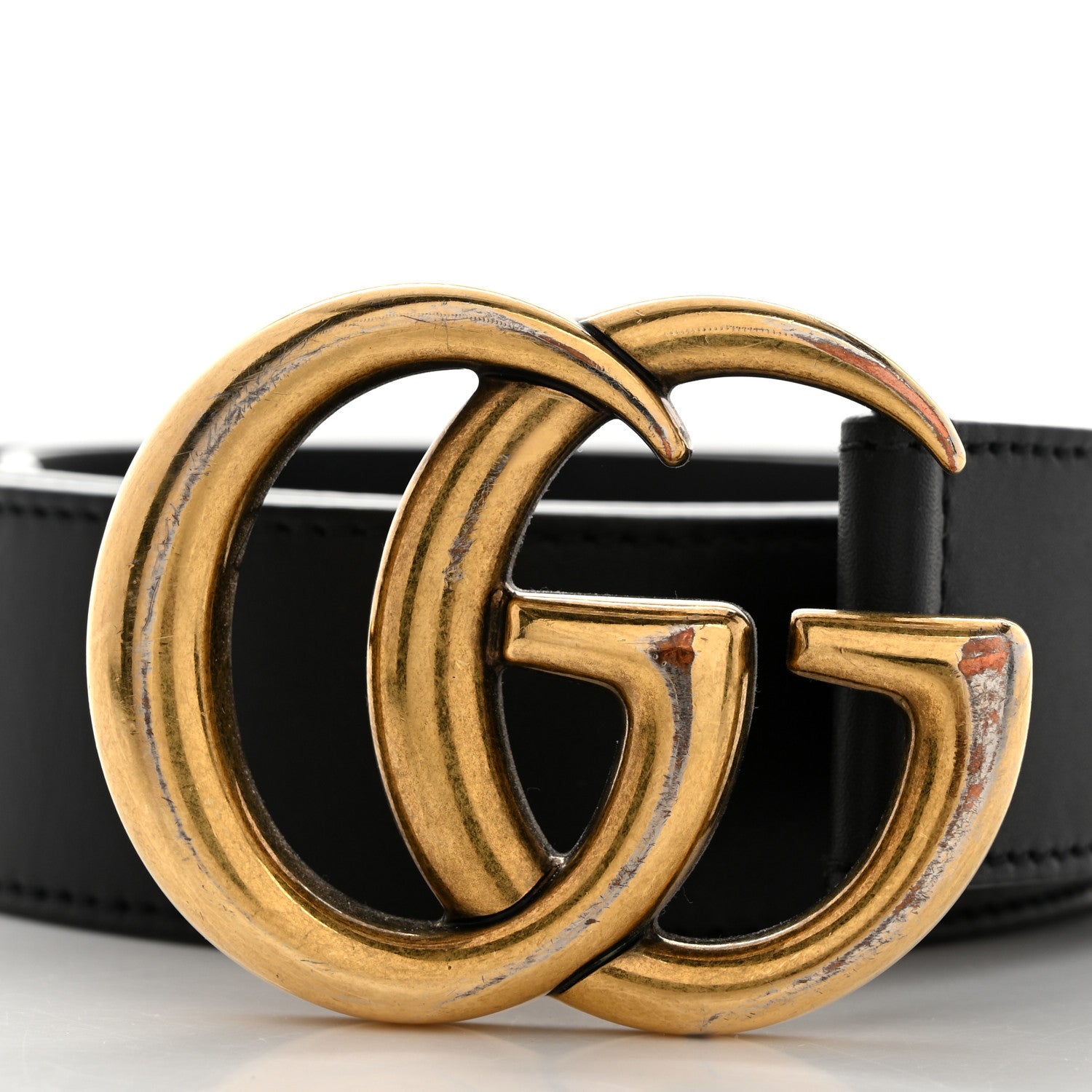 Gucci Calfskin Double G 40mm Belt 100 40 Black 6 of 6